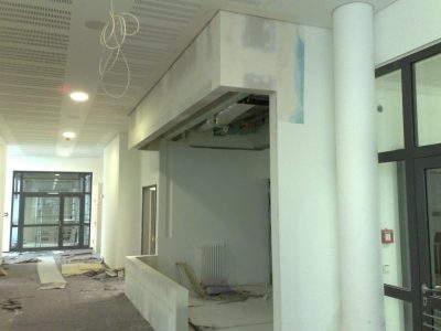 Trockenbau Anmeldung Klinik Bruchsal