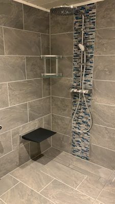 Dusche altersgerecht